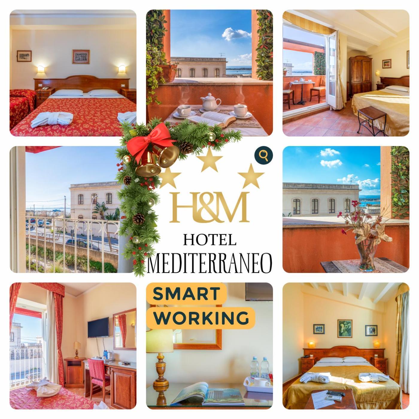 Hotel Mediterraneo سيراكوزا المظهر الخارجي الصورة